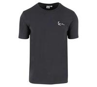 Karl Kani Small Signature Fitted T-Shirt in Gr. S in Schwarz
