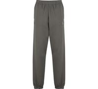 Jogginghose KARL KANI "Karl Kani Karl Kani Small Signature OS Sweatpants", Herren, Gr. M, US-Größen, grau (anthrazit), 65% Baumwolle, 35% Polyester, unifarben, normal, Hosen (38203718-M) anthrazit