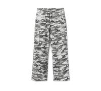 Cargohose KARL KANI "Karl Kani Spor t Patch Camo Cargo Pants", Herren, Gr. L, US-Größen, grau, schwarz, sanftes weiß, 100% Baumwolle, relaxed fit, Hosen Cargohose (79762114-L) grau, schwarz, sanftes w