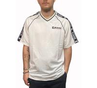 Karl Kani T-Shirt "Sports Shadow" Stripe Jersey Shirt weiß XL