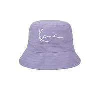 Karl Kani Unisex KA221-044-1 KK Signature Reversible Block Bucket Hat Purple/Yellow/Green, one Size