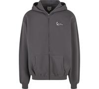 Sweatjacke KARL KANI "Karl Kani Unisex", Damen, Gr. XL, anthrazit, 80% Baumwolle, 20% Polyester, Rundhals, Sweatjacken Sweatjacke (25195566-XL) anthrazit
