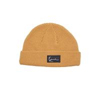 Karl Kani Woven Signature Essential Fisherman Beanie Sand, one Size