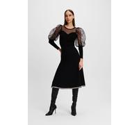 Karl Lagerfeld A Line Pearl Knit Skirt Black Größe: S | Midiröcke Outlet | Damen | Weiß