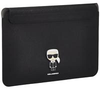 KARL LAGERFELD Ärmel KLCS14PISFBK 13/14" schwarz Saffiano Ikonik Karl