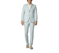 KARL LAGERFELD Anzug Herren Slim Fit Schurwolle blau, 98