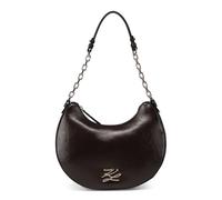 Karl Lagerfeld Autograph Schultertasche Leder 28.5 cm braun