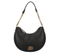 Karl Lagerfeld Autograph Schultertasche Leder 28 cm black (TAS033350)