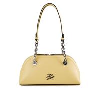 Karl Lagerfeld Autograph Schultertasche Leder 30 cm gelb