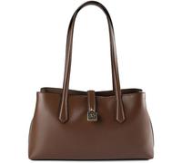 Karl Lagerfeld Autograph Schultertasche Leder 33 cm braun