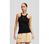 Karl Lagerfeld Autograph Tank Black Größe: L | Tanktops Outlet | Damen | Schwarz