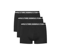 Karl Lagerfeld B.V Herren Logo Set (3 Pack) Trunks, Schwarz, XL EU