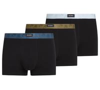 KARL LAGERFELD B.V kameo Logo Trunk Set (3 Pack), Midnight-Clear Sky-Olive, M