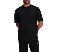 Karl Lagerfeld B.V Men's Essential Logo Tshirt Pajama Top, Black, L