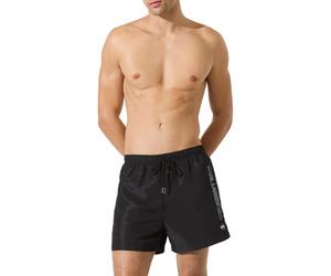 KARL LAGERFELD B.V Men's Karl Lagerfeld, Ikon Shine Boardshort Board Shorts, Schwarz, XL