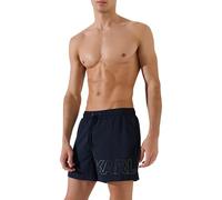 Karl Lagerfeld B.V Men's MED METALLIC Logo MEDIUM Boardshorts, Blue Fusion, 48