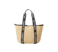 Karl Lagerfeld B.V Women's Karl Essential Raffia Bag Crossbody, Natural