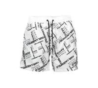 Karl Lagerfeld Beachwear KL21MBM14_DA3AB04_BIANCOWHIT - Größe: M, Farbe: Weiß