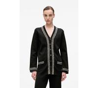 Karl Lagerfeld Black Boucle Detail Cardigan Größe: XS | Blazer Outlet | Damen | Schwarz