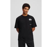 Karl Lagerfeld Black Ikon Outline Pocket T-shirt Größe: XL | Basic T-Shirts Outlet | Herren | Schwarz