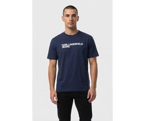 Karl Lagerfeld Black Iris Klj Reg Ss Essential Tee Größe: XS | Bedruckte T-Shirts Outlet | Herren | Violett