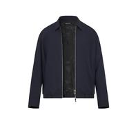 KARL LAGERFELD Blouson Herren Umlegekragen Mikrofaser blau, XL