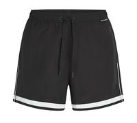 Karl Lagerfeld - Boardshorts mit kontrastierender Paspelierung - Größe XL - schwarz
