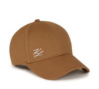 Karl Lagerfeld Caps & Mützen - K/AUTOGRAPH KAPPE MIT PIN - Gr. ONE SIZE - in Cognacbraun - für Damen