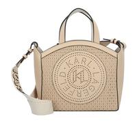 Karl Lagerfeld Karl Lagerfeld Essentials Handtasche Leder 25 cm beige