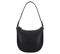 Karl Lagerfeld Circle Schultertasche Leder 24.5 cm black