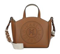 KARL LAGERFELD Sm K/Circle Perforated Tote Tasche, Braun