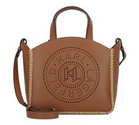 Karl Lagerfeld Totes & Shopper - K/CIRCLE KLEINE TOTE-BAG MIT LOCHMUSTER - Gr. unisize - in Braun - für Damen