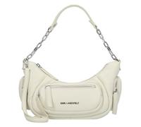 Karl Lagerfeld K/City MD Shoulderbag in Off White (7.9 Liter), Schultertasche