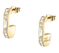 Karl Lagerfeld Creolen Edelstahl One Size Damen