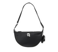 Karl Lagerfeld Crossbody Bags - Ikon Nylon Sm Half Moon Sb - Gr. unisize - in Schwarz - für Damen