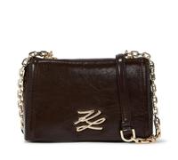 Karl Lagerfeld Crossbody Bags - K/Autograph glänzende Umhängetasche - Gr. unisize - in Braun - für Damen