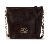 Karl Lagerfeld Crossbody Bags - K/Autograph kleine glänzende Bucket Bag - Gr. unisize - in Braun - für Damen