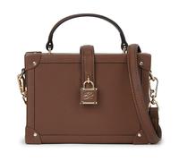 Karl Lagerfeld Crossbody Bags - K/Autograph Trunk Bag mit Vorhängeschloss - Gr. unisize - in Braun - für Damen