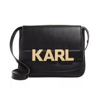 Karl Lagerfeld Crossbody Bags - K/Letters Flap Crossbody - Gr. unisize - in Schwarz - für Damen