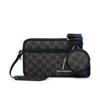 Karl Lagerfeld Crossbody Bags - K/Monogram Kanvas Umhängetasche - Gr. unisize - in Schwarz - für Damen