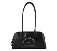 Karl Lagerfeld Daily Schultertasche Leder 33 cm schwarz