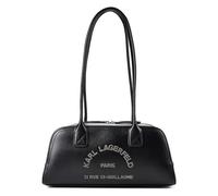 Karl Lagerfeld Daily Schultertasche Leder 34 cm schwarz