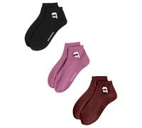 KARL LAGERFELD Damen K/Ikon Sneaker Sock (3 Pack)