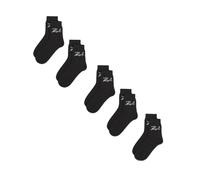 KARL LAGERFELD Damen K/Signature Logo Sock (5 Pack) Schwarz 39-42