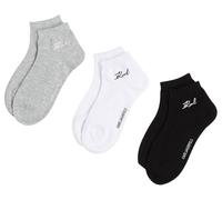 Karl Lagerfeld Damen K/Signature Sneaker Sock (3 Pack) Black/White/Grey 35-38