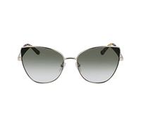 KARL LAGERFELD Damen Kl341s Sonnenbrille, Goldfarben/Glänzend, Einheitsgröße