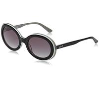 KARL LAGERFELD Damen KL6058S Sonnenbrille, BLACK/WHITE TRILAYER, 53