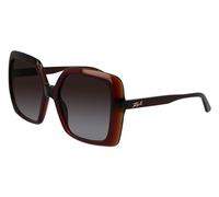 Karl Lagerfeld Damen KL6059S Sonnenbrille, Burgunderrote Trilayer, Einheitsgröße