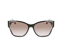 Damen Rechteckige Winkel-Acetat-Sonnenbrille KL6069S Einheitsgröße