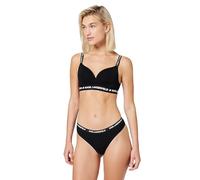 Karl Lagerfeld Damen Logo Padded Bra Black S